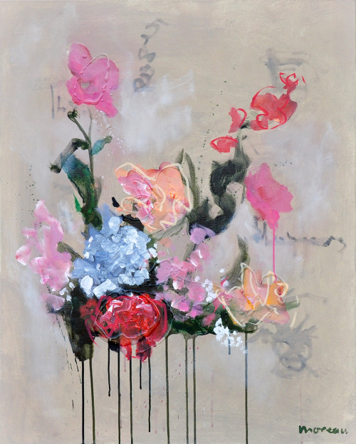 Eva Moreau + Composition Florale